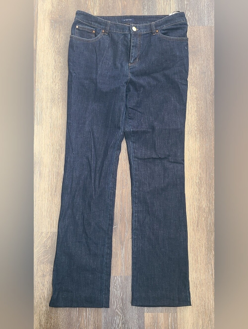 Jones New York Signature Straight Stretch Jeans Size 10